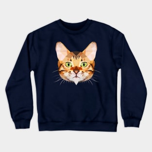 Bengal Cat Crewneck Sweatshirt